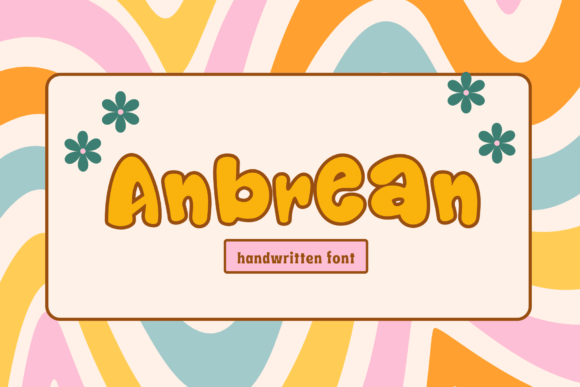 Andrean: A Groovy Display Font for Playful Editorial Design