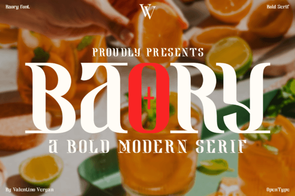 Baory: A Display Font Built for Brand Presence
