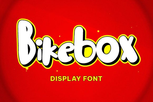 Bikebox Font: A Bold Display Typeface for Campaign Designers