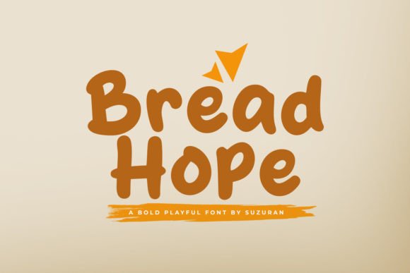 Bring Warmth to Your Shop with the Bread Hope Display Font