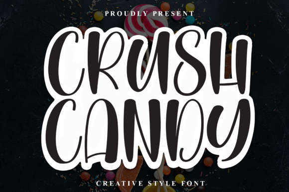 Crush Candy Font Review: A Bubbly Typeface for Playful Editorial Design