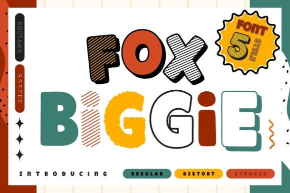 Fox Biggie: A Playful Display Font That Gave My Small Business a Fresh Look