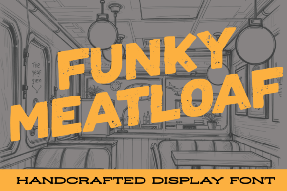 Funky Meatloaf Font: A Bold Choice for Editorial Design