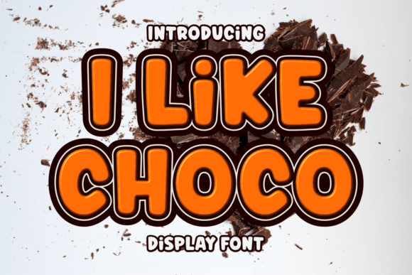 I Like Choco: A Display Font for Thoughtful Editorial Design