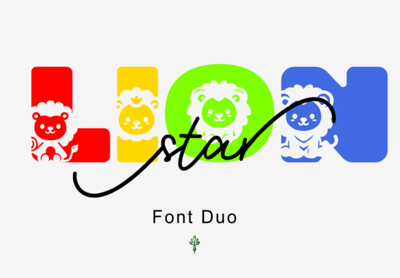 Lion Star: A Display Font Duo for Editorial Charm