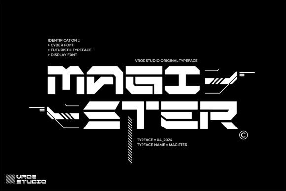 Magister: A Display Font That Brings Futuristic Editorial Design to Life