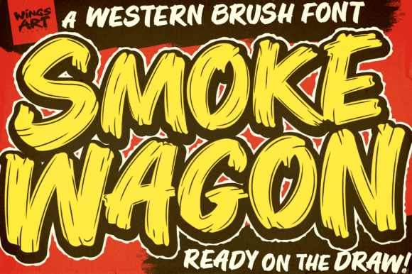 Smoke Wagon: A Web Designer's Review of This Wild West Display Font