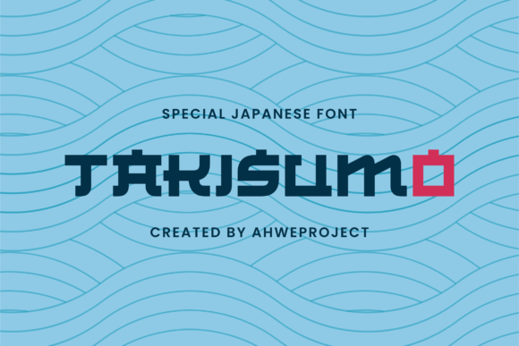 Takisumo: A Display Font That Demands Attention in Digital Campaigns