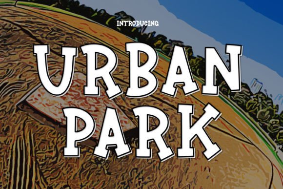 Urban Park Font Review: A Bold Display Typeface for Rugged Branding